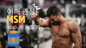 Read more about the article MSM 식이유황 3달 복용 ㄹㅇ 어깨 통증 후기