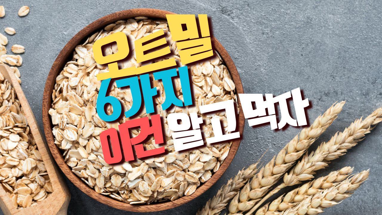 Read more about the article 오트밀 먹는법 6가지는 알고 먹어야지